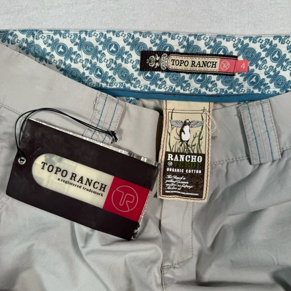 Topo Ranch Pants Womens 4 Cream Khaki Bootcut NWT - Picture 3 of 9